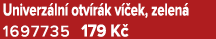 Univerz ln otv r k v  ek, zelen  1697735 179 K 