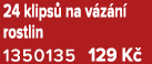 24 klips na v z n  rostlin 1350135 129 K 