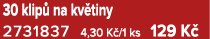 30 klip na kv tiny 2731837 4,30 K /1 ks 129 K 