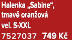 Halenka „Sabine“, tmav oran ov  vel. S XXL 7527037 749 K 