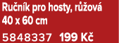 Ru n k pro hosty, r ov  40 x 60 cm 5848337 199 K 