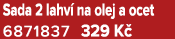 Sada 2 lahv na olej a ocet 6871837 329 K 