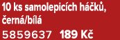 10 ks samolepic ch h k ,  ern /b l  5859637 189 K 