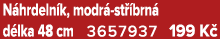 N hrdeln k, modr st  brn  d lka 48 cm 3657937 199 K 