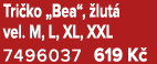 Tri ko „Bea“, lut  vel. M, L, XL, XXL 7496037 619 K 