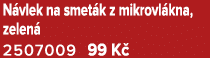 N vlek na smet k z mikrovl kna, zelen 2507009 99 K 