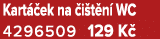 Kart ek na  i t n  WC 4296509 129 K 