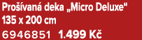 Pro van  deka „Micro Deluxe“ 135 x 200 cm 6946851﻿﻿ 1.499 K 