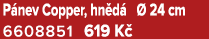 P nev Copper, hn d   24 cm 6608851﻿﻿ 619 K 