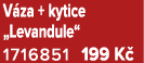 V za + kytice „Levandule“ 1716851﻿﻿ 199 K 