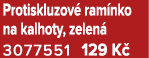Protiskluzov ram nko na kalhoty, zelen  3077551﻿﻿ 129 K 