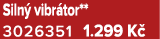 Siln vibr tor** 3026351﻿﻿ 1.299 K 