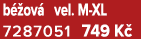 b ov  vel. M XL 7287051﻿﻿ 749 K 