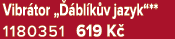 Vibr tor „ bl k v jazyk“** 1180351 619 K 