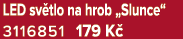 LED sv tlo na hrob „Slunce“ 3116851 179 K 