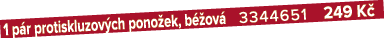 1 p r protiskluzov ch pono ek, b ov  3344651 249 K 