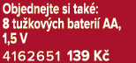 Objednejte si tak : 8 tu kov ch bateri AA, 1,5 V 4162651 139 K 