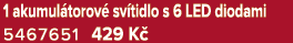 1 akumul torov sv tidlo s 6 LED diodami 5467651 429 K 