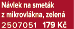 N vlek na smet k z mikrovl kna, zelen 2507051 179 K 