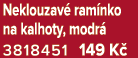 Neklouzav ram nko na kalhoty, modr  3818451 149 K 
