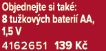 Objednejte si tak : 8 tu kov ch bateri AA, 1,5 V 4162651 139 K 