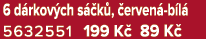 6 d rkov ch s k ,  erven  b l  5632551 199 K  89 K 