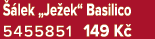 lek „Je ek“ Basilico 5455851 149 K 