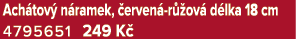 Ach tov n ramek,  erven  r  ov  d lka 18 cm 4795651 249 K 