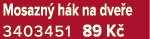Mosazn h k na dve e 3403451 89 K 