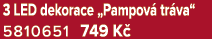 3 LED dekorace „Pampov tr va“ 5810651 749 K 