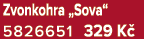 Zvonkohra „Sova“ 5826651 329 K 