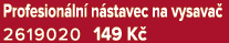 Profesion ln n stavec na vysava  2619020 149 K 