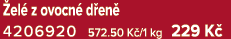  el z ovocn  d en  4206920 572.50 K /1 kg 229 K 