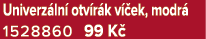 Univerz ln otv r k v  ek, modr  1528860 99 K 