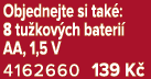Objednejte si tak : 8 tu kov ch bateri AA, 1,5 V 4162660 139 K 