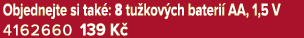 Objednejte si tak : 8 tu kov ch bateri AA, 1,5 V 4162660 139 K 