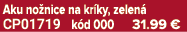 Aku no nice na kr ky, zelen CP01719 k d 000 31.99 €