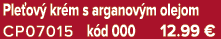 Ple ov kr m s arganov m olejom CP07015 k d 000 12.99 €