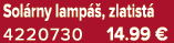 Sol rny lamp , zlatist  4220730 14.99 €