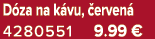 D za na k vu, erven  4280551 9.99 €