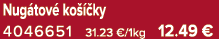 Nug tov ko   ky 4046651 31.23 €/1kg 12.49 €