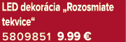 LED dekor cia „Rozosmiate tekvice“ 5809851 9.99 €