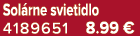 Sol rne svietidlo 4189651 8.99 €