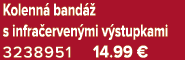Kolenn band   s infra erven mi v stupkami 3238951 14.99 €