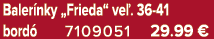 Baler nky „Frieda“ ve . 36 41 bord 7109051 29.99 €