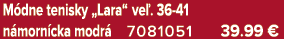 M dne tenisky „Lara“ ve . 36 41 n morn cka modr 7081051 39.99 €