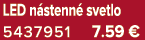 LED n stenn svetlo 5437951 7.59 €