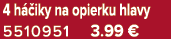 4 h iky na opierku hlavy 5510951 3.99 €