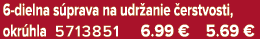 6 dielna s prava na udr anie erstvosti, okr hla 5713851 6.99 € 5.69 €