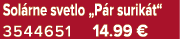 Sol rne svetlo „P r surik t“ 3544651 14.99 €